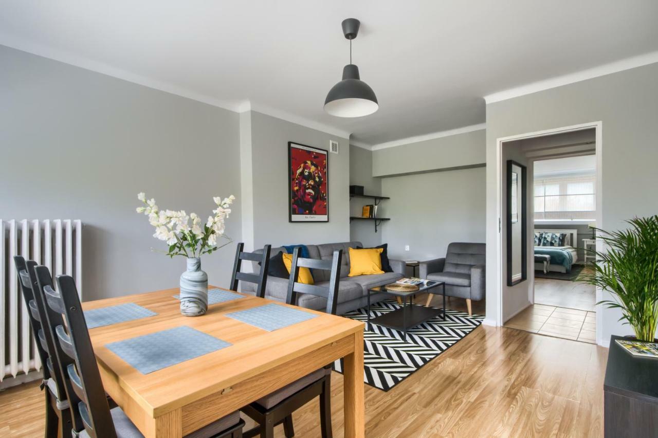 Ferienwohnung L4 Skyline Warschau Exterior foto